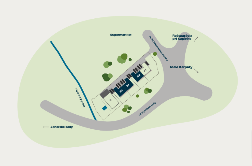 Vápenice-Mapa
